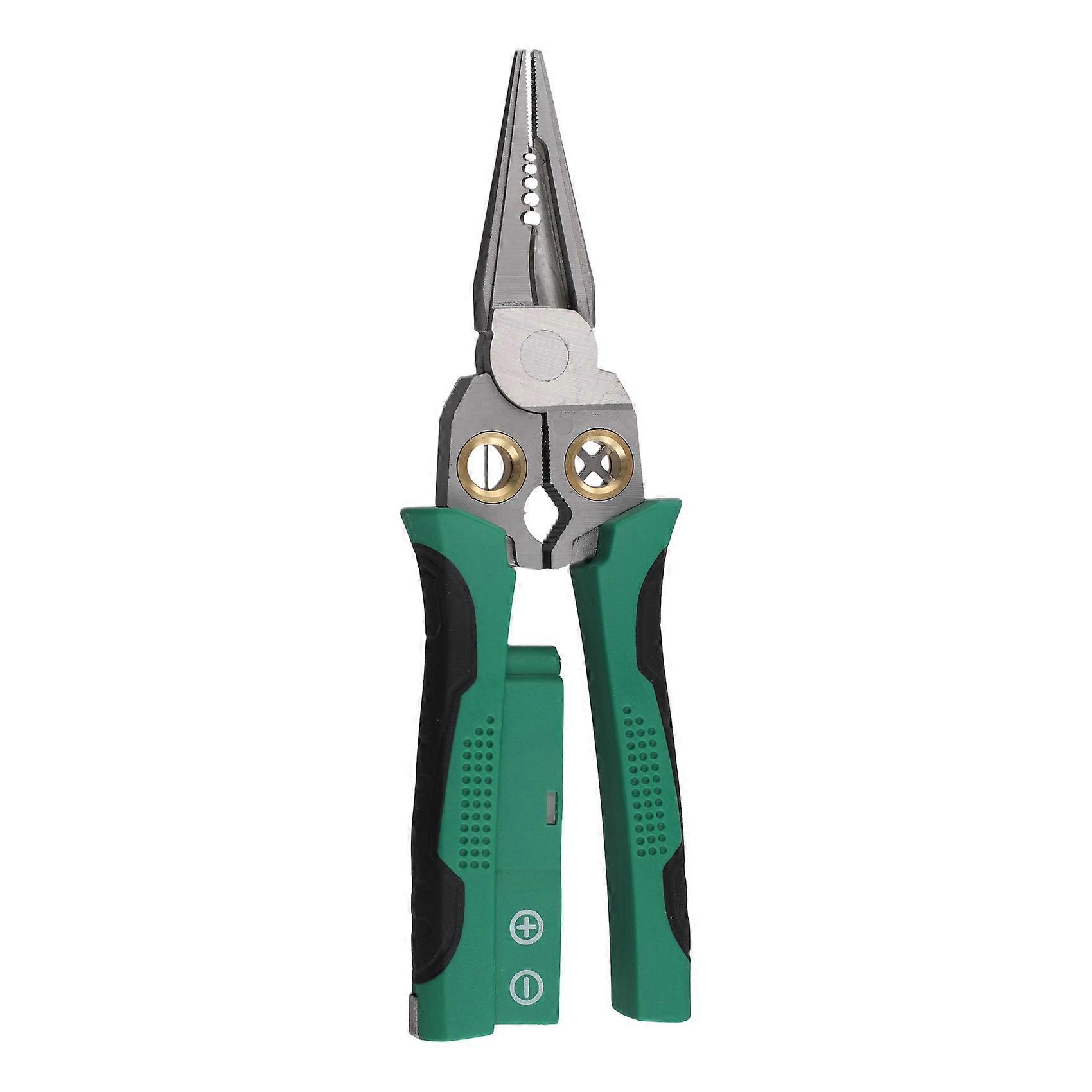 Multi-Functional Wire Stripper Scissors Electricity Wire Stripper Pliers Cutting Cable with Electrical Measuring Pliers