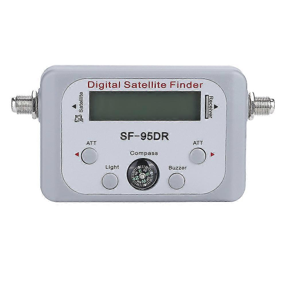 Sf-95dr Digital Satellite Signal Meter Finder Instrument Equipment Support For Directv