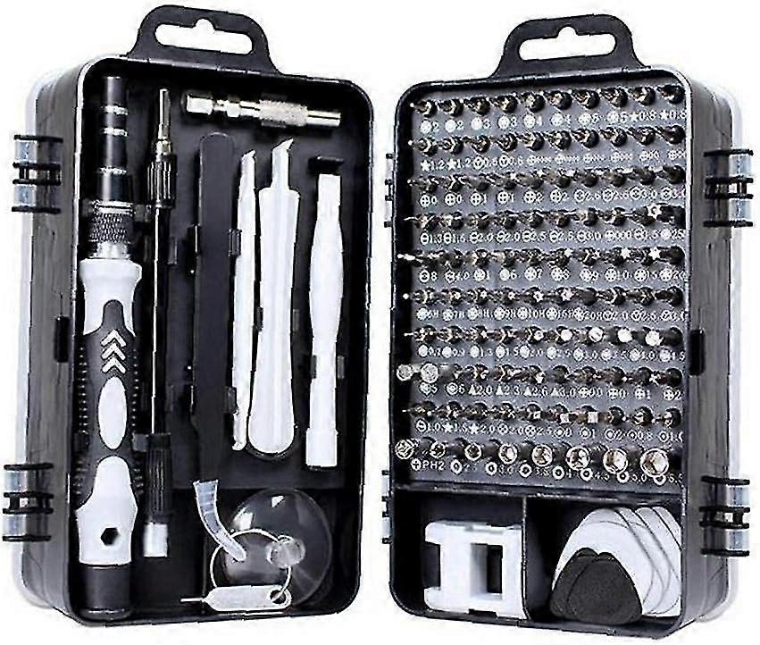 115 In 1 Screwdriver Set Screw Lathe Bit Kit Multi-function Precision Phone Repair Device Device Hand Tools, Hand Toolsblack