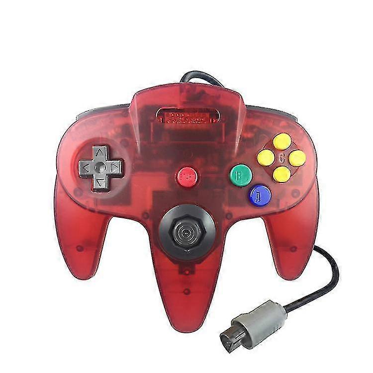 Green Classic N64 Controller, Retro Wired Game Pad Controller Joystick