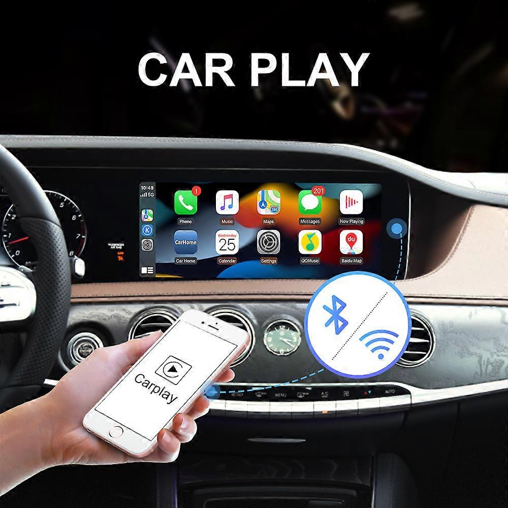 Bezdrôtové Carplay Android Auto pre Mercedes C117 W221 W204 W205 W212 X156 GLS ML GLK Trieda NTG 4.5 4.7 5.0 Modul Decorder Box