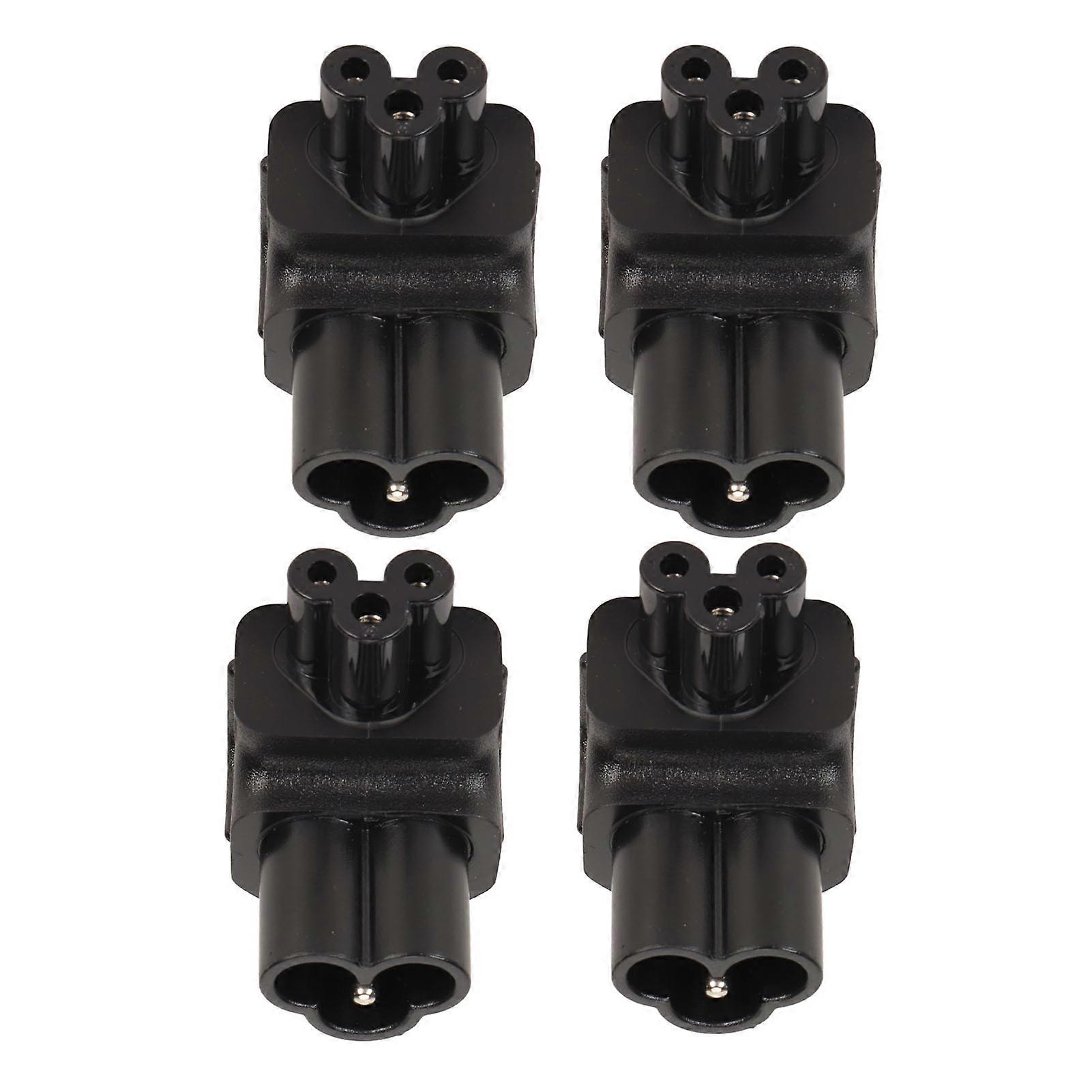 IEC320 C6 to C5 Right-Angled Power Adapter for UPSPDU Server