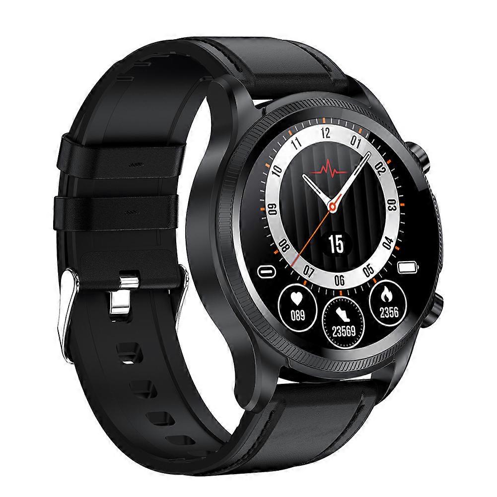 Smart Watch ECG Waterproof, 1,39 Inches Smartwatch with Oximeter, SpO2, PPG, Heart Rate, Body Temperature, Message & Call Reminder for Android iOS