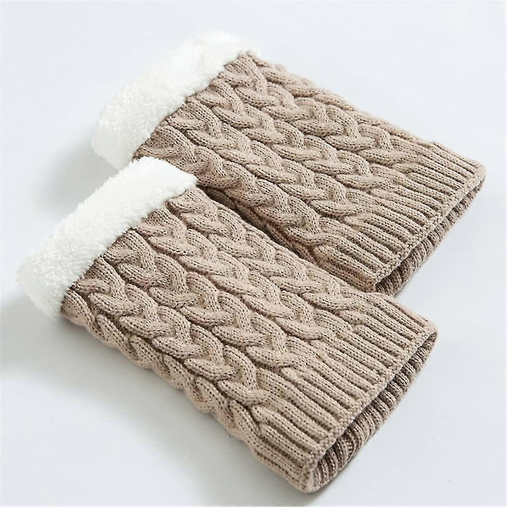 Cuff Knitted Boot Socks Gaiters