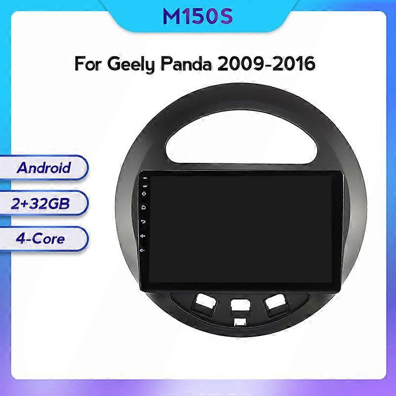 Auto Multimedia GPS Navigation Car Radio Android 11 For Geely Panda 2009-2016 8Core Built-in Carplay Auto WiFi+4G DSP RDS No DVD