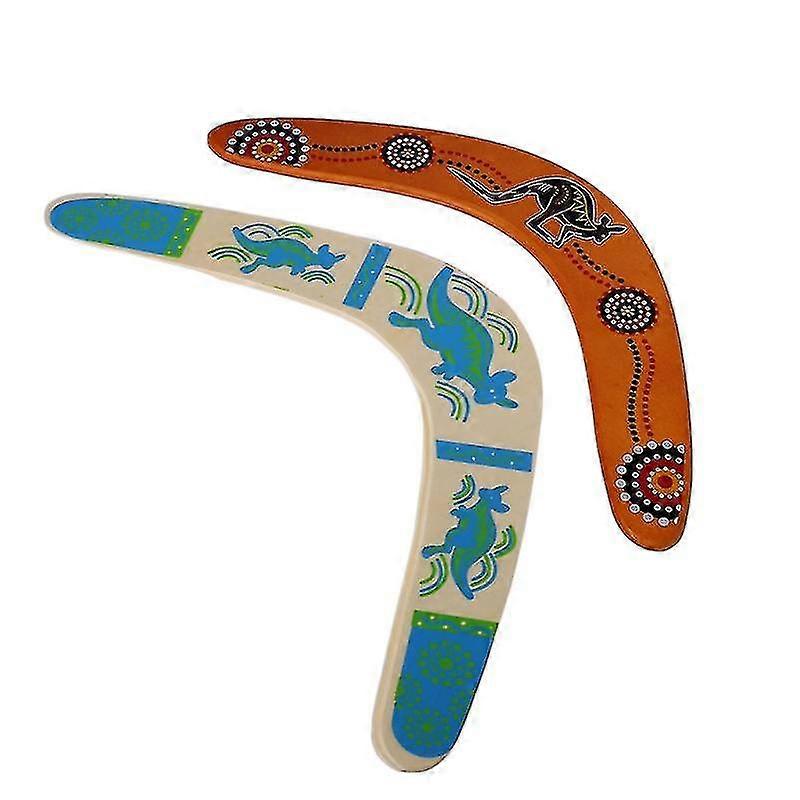 New 2023 New Throwback V Shaped Boomerang Flying Disc Throw Catch Outdoor Game Kids Toys