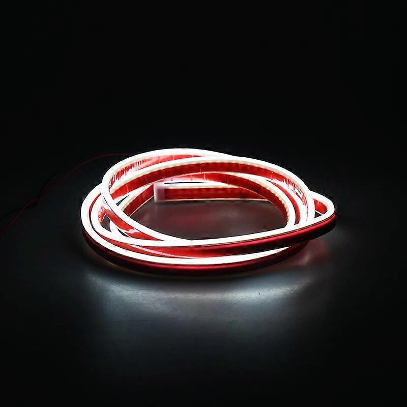 Super Bright Led Car Hood Daytime Running Light Strip Scan Lighting Decoration Auto Ambient Neon Lamp Atmosphere Backlight 12VMotor Vehicle Lighting