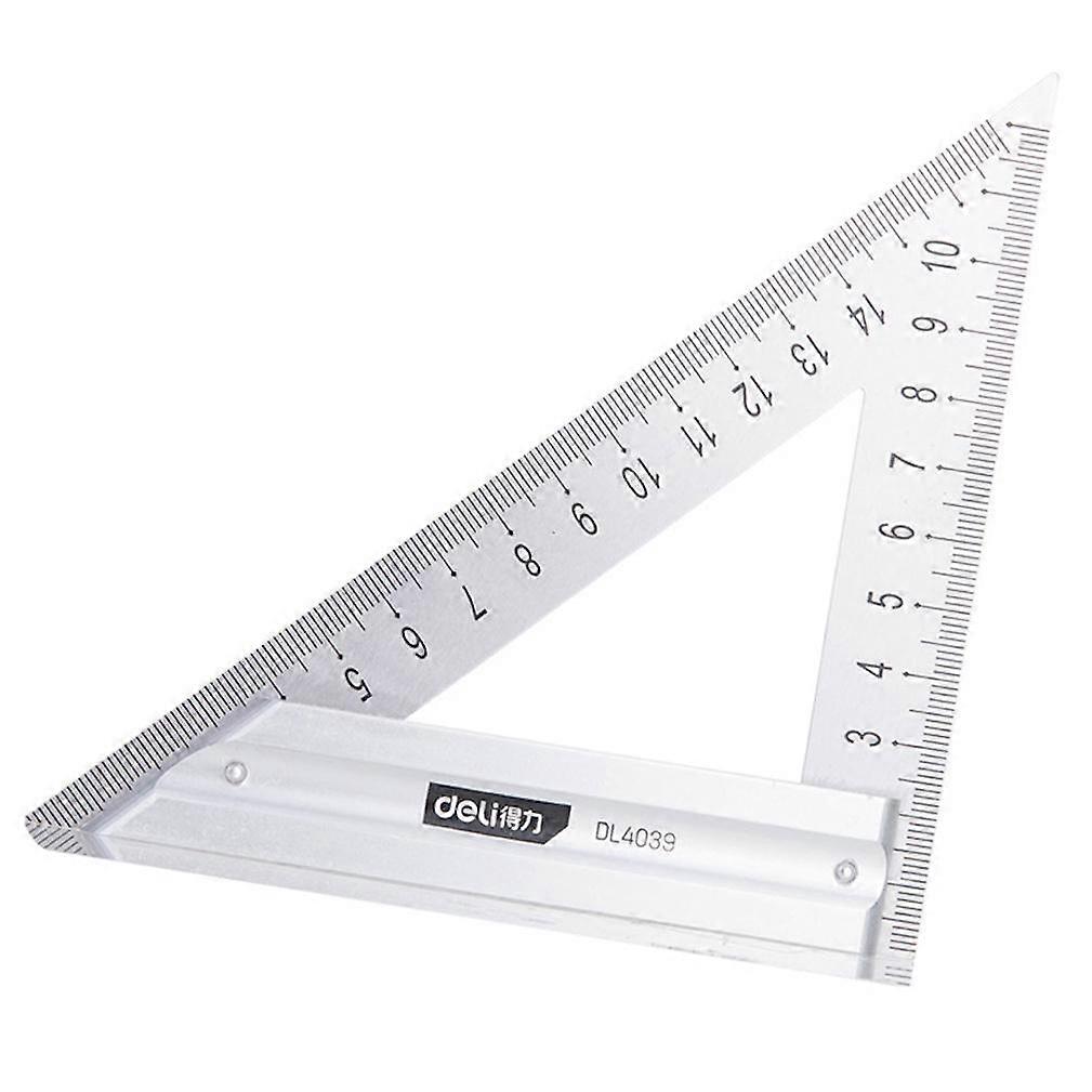 200mm 45 Degree Woodworking Scribing Ruler Carpentry Auxiliary Measuring Marking Tool Triangle Ruler