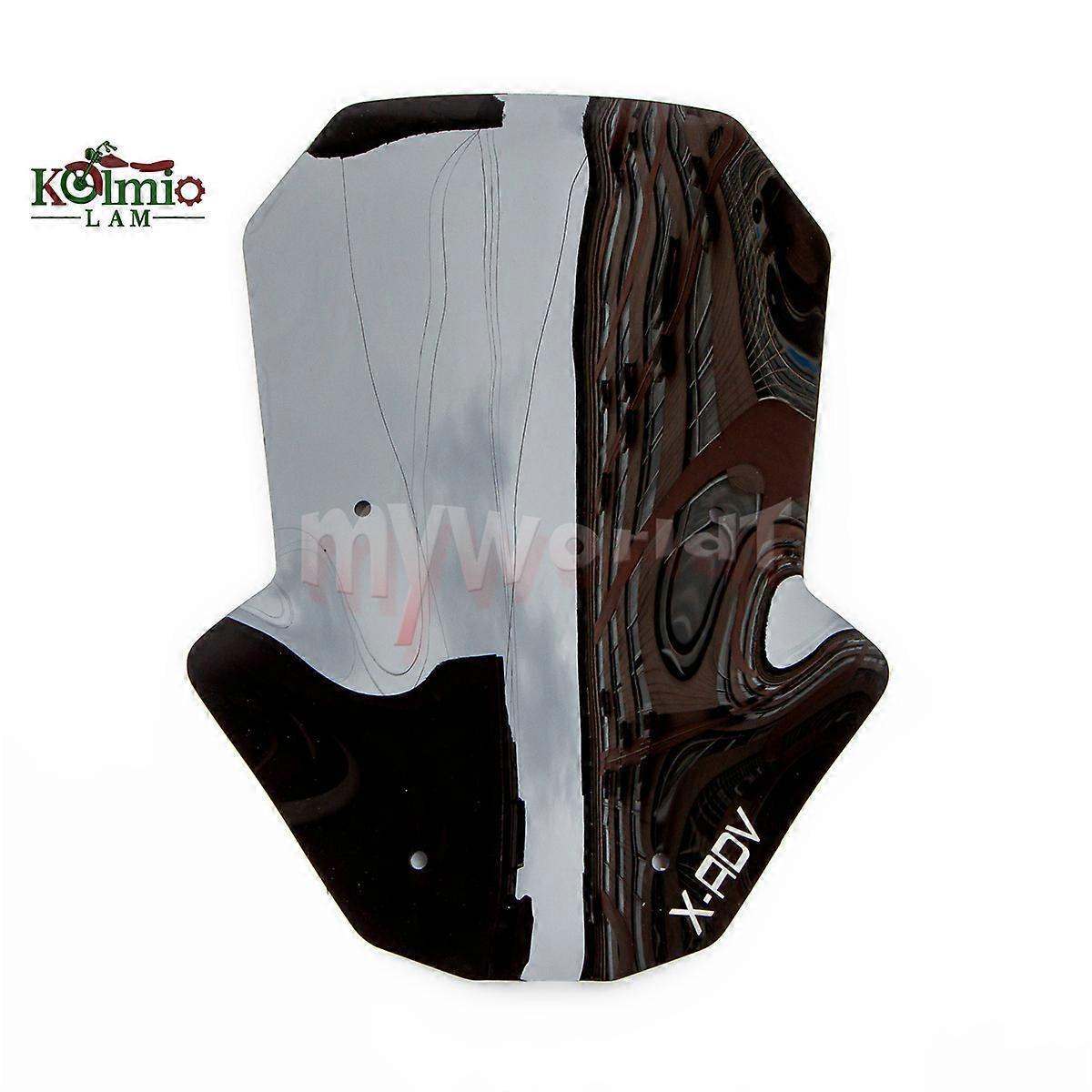 Parabrezza Moto In Acrilico Per Honda X-ADV 750 (2017-2020) – Nero Fumo, Altezza 430 Mm