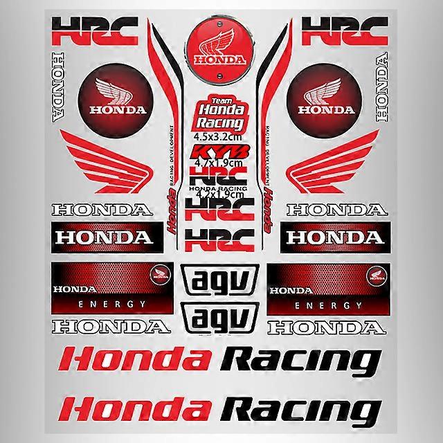 For Honda Stickers Decals Motorcycle Tank Logo Kit
