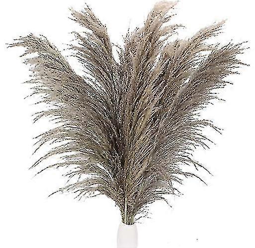 20pcs Pampas Grass, Natural Dried Boho Artificial,Bouquet Wedding