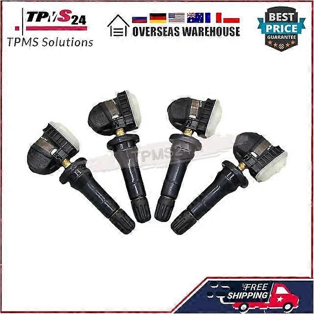 Motor Vehicle Sensors 4PCS Tyre Sensor Pressure 433MHz For Ford Focus Kuga Ford Mondeo Mk5 Ecosport 433MHz TIRE PRESSURE MONITOR SENSOR EV6T-1A180-CB