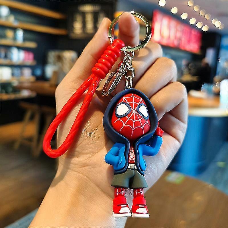 Χαριτωμένο μενταγιόν μπρελόκ Spiderman Φιγούρες δράσης για τα δώρα γενεθλίων παιδιών