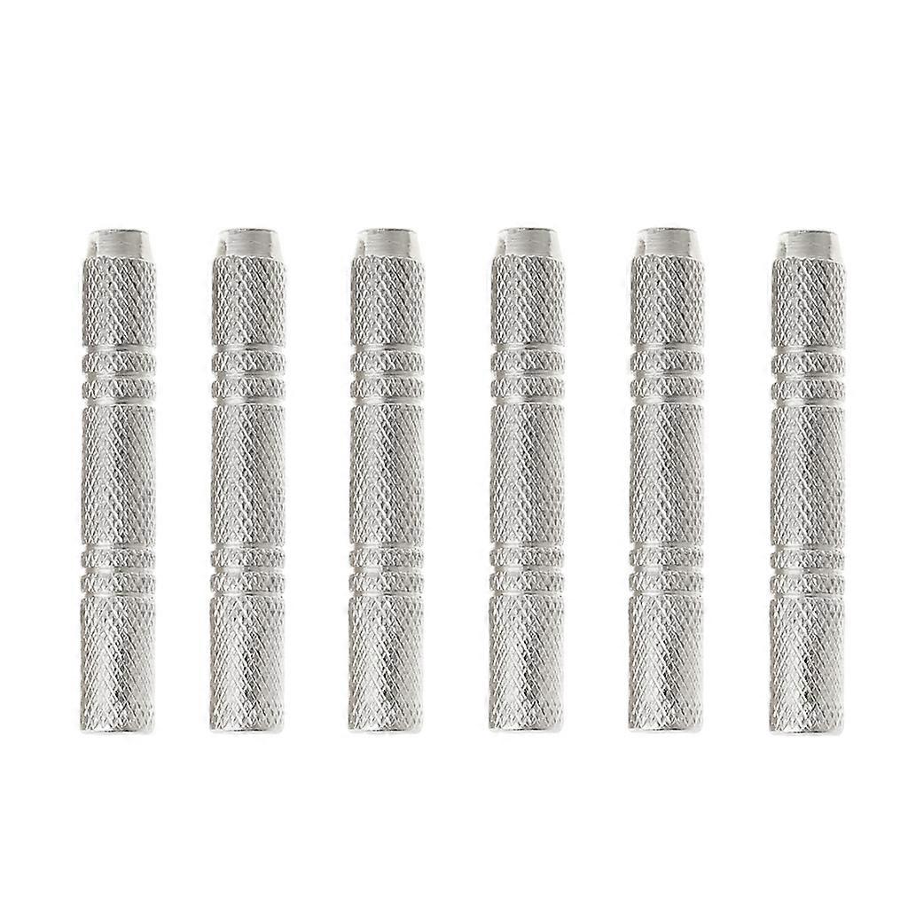 6 Pcs Dart Barrel for Nylon/Steel Darts Tip Dart Acces 47mm 12g 2BA Thread