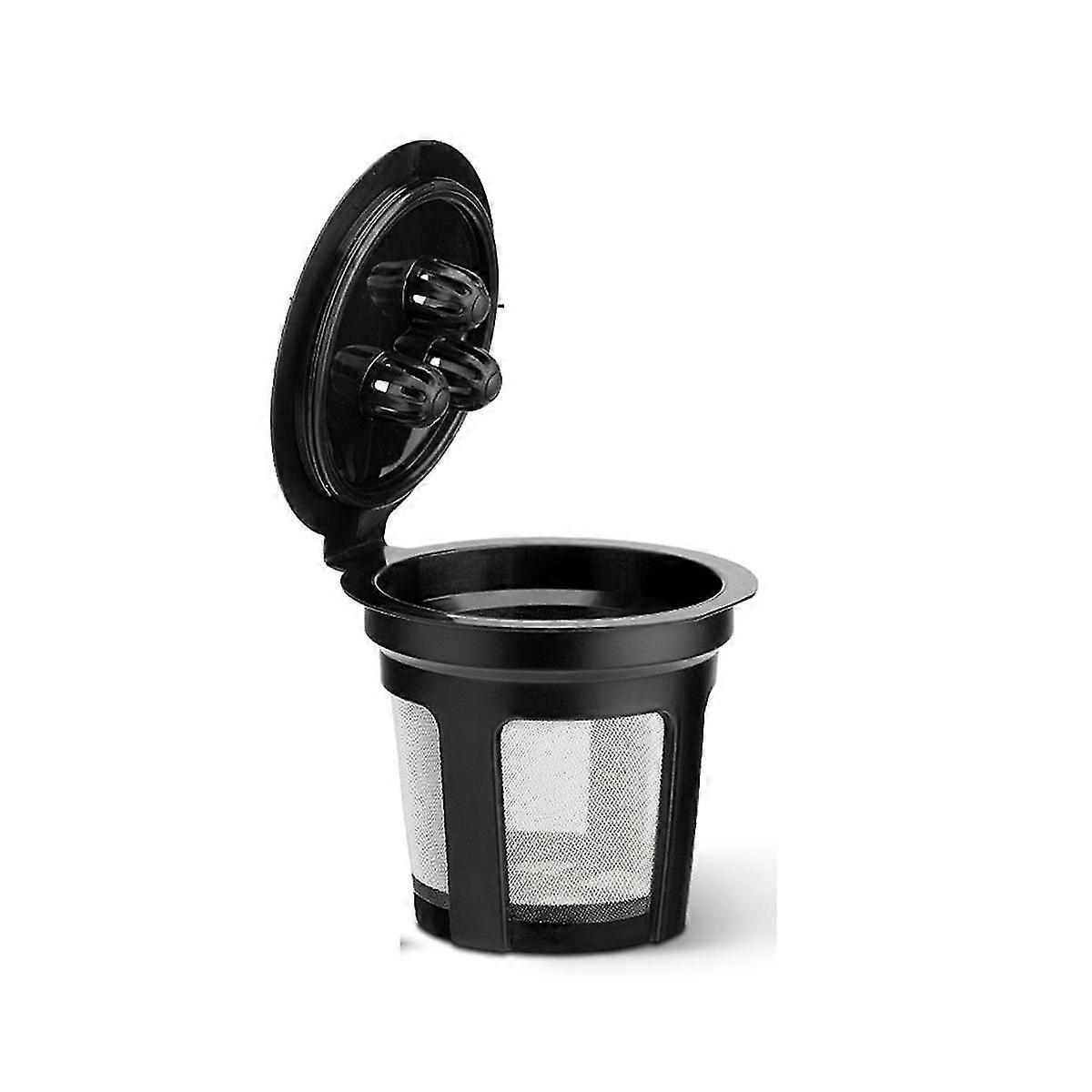 Reusable Coffee Filter Cup Drip For Repeat Filled Capsule Shell Compatible For 2.0 1.0 K Cup Coffee