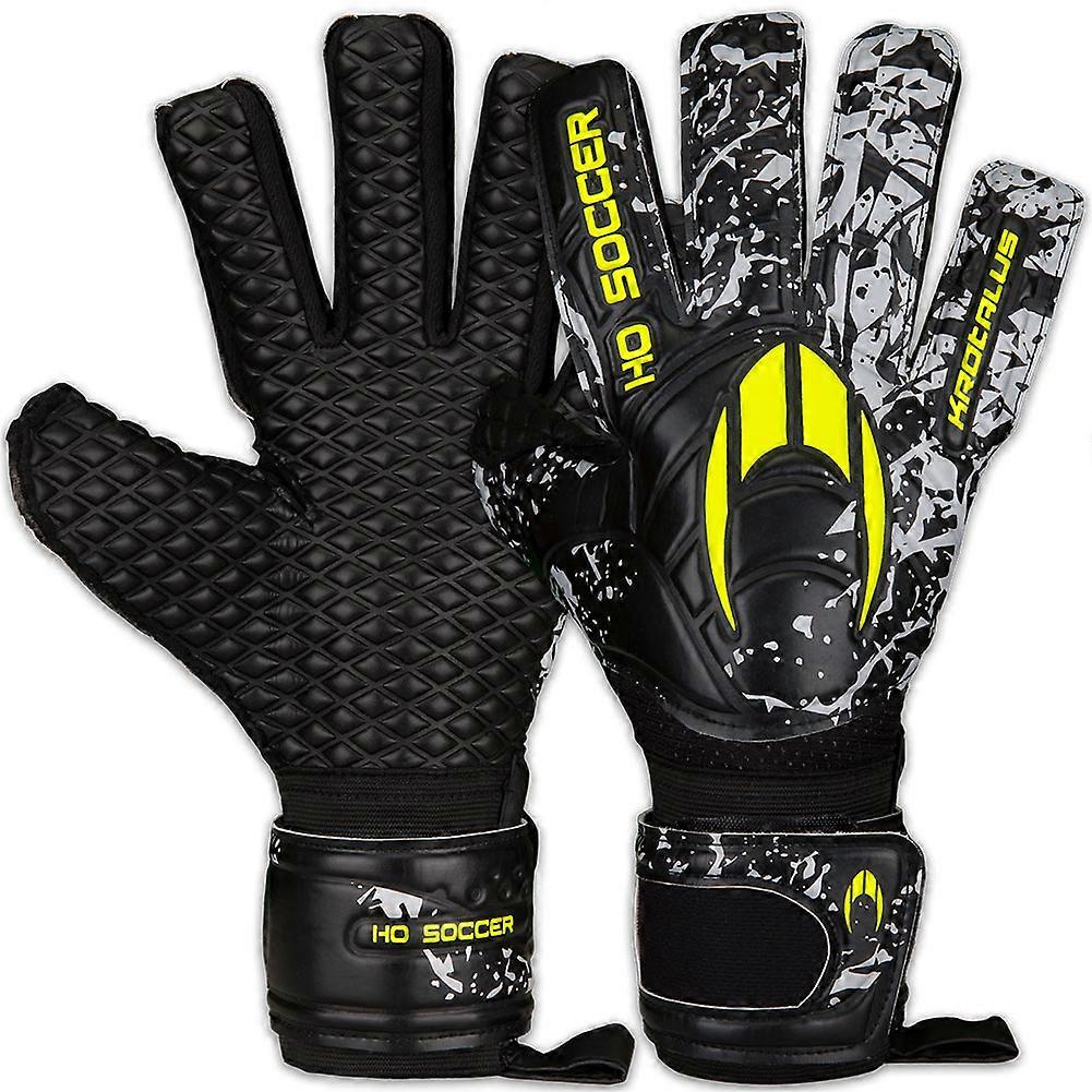 HO Soccer KROTALUS Hard Ground Negative Goalkeeper Gloves Size