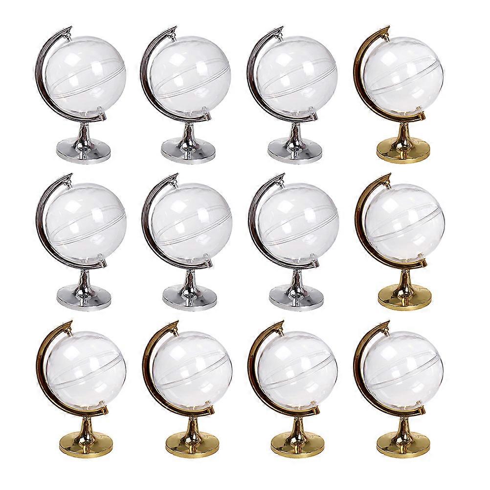 12pcs Globe Shaped Wedding Candy Case Useful Wrapping Boxes Chic Candy Boxes