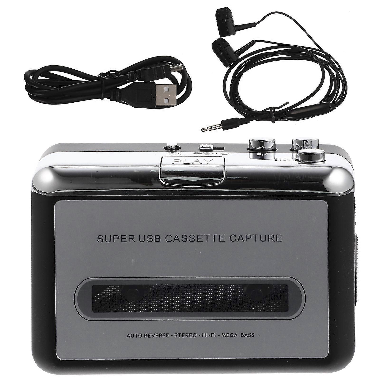 USB-biladapterkassett Walkman kassettopptaker USB-båndomformer