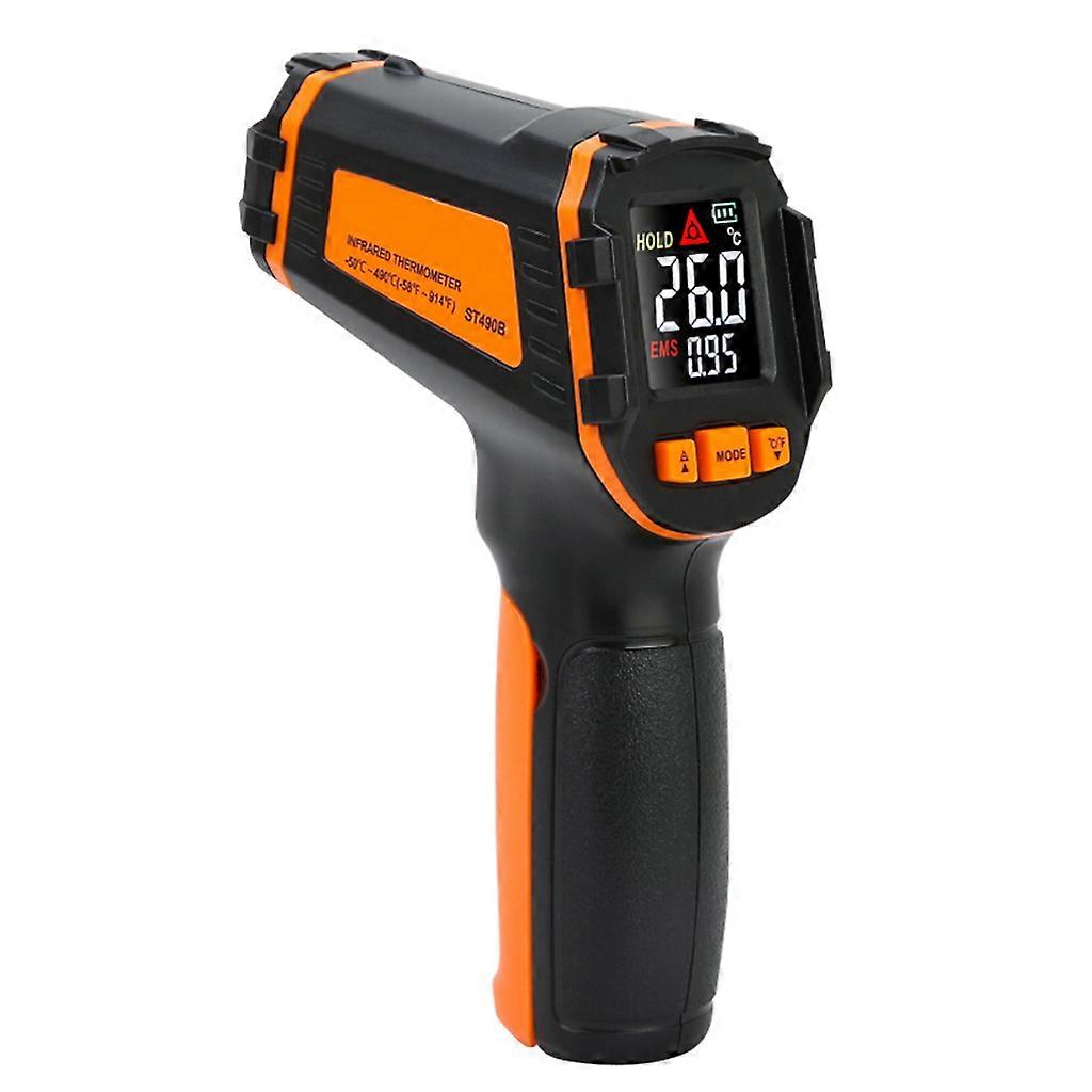 Infrared Thermometer Non Contact Digital Temperature Gun for Cooking Home Repairs Maintenance with LCD Display -50 to 490