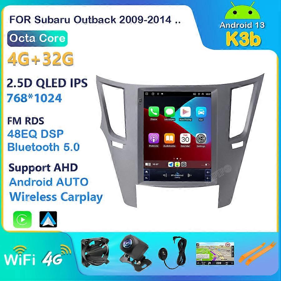 Android 10.4 inch Tesla screen car GPS radio navigation for Subaru Outback Impreza Legacy 2009 2010 2011 2012 2013 2014