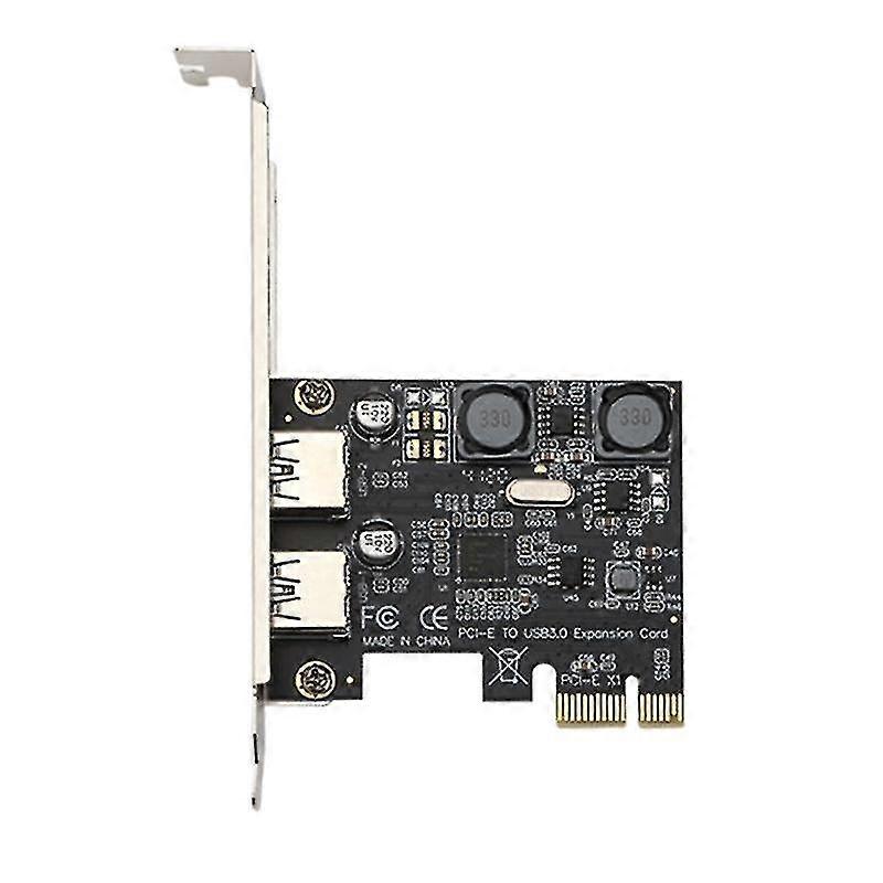 2 Ports Pci-e To Usb 3.0 Expansion Card Pci Express Desktop External Controller