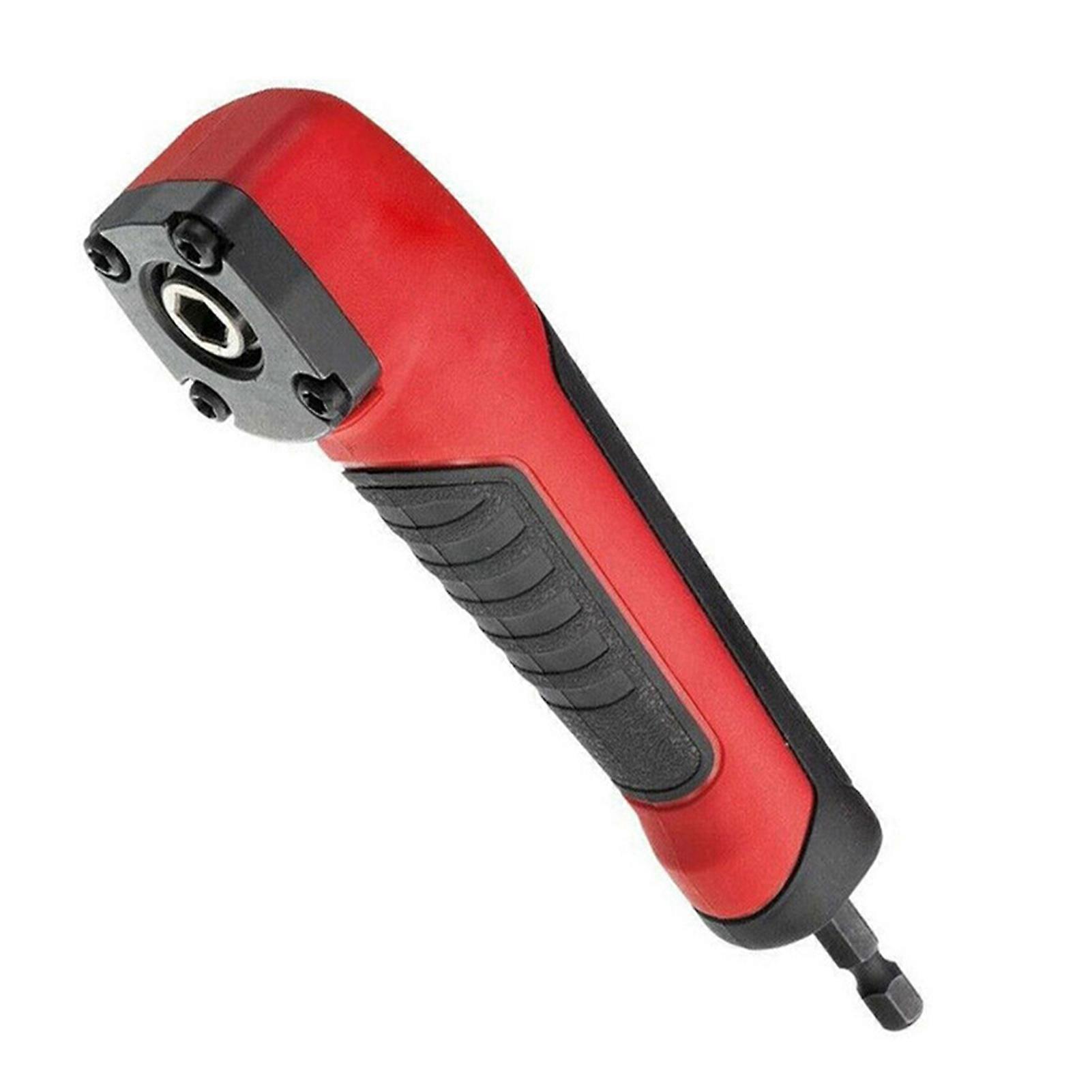 Right Angle Attachment 90 Degrees Angle Cordless Electric Drill Tool Drilling Screwing Right Angle Attachment for Vehicle JIKAIX