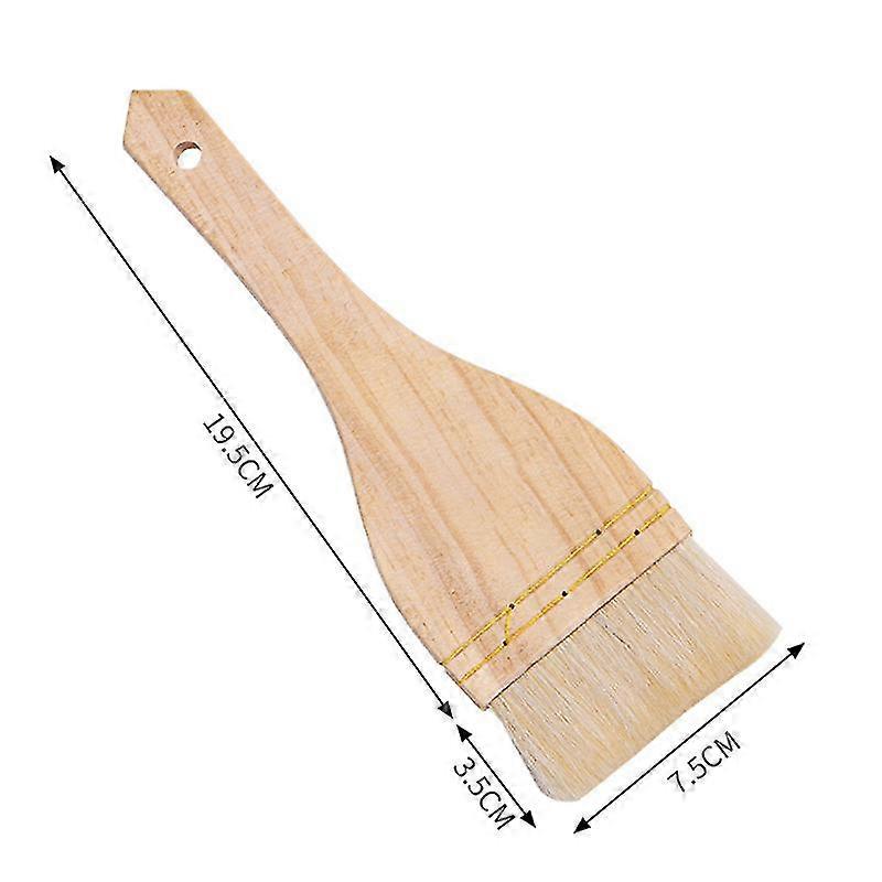 Wood Pastry Brushes Kitchen Cooking Basting Bbq Baking Tool Accessories