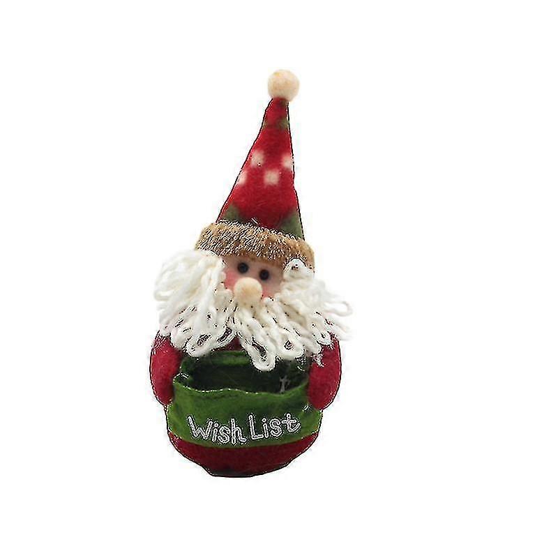 Rative Mann Weihnachtsmann Puppe Arranment