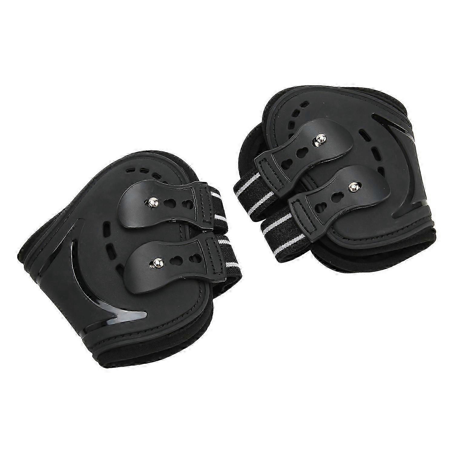 Horse Hind Leg Boots Breathable Impact Resistant Adjustable Prevent Slip Lightweight Horse Fetlock G