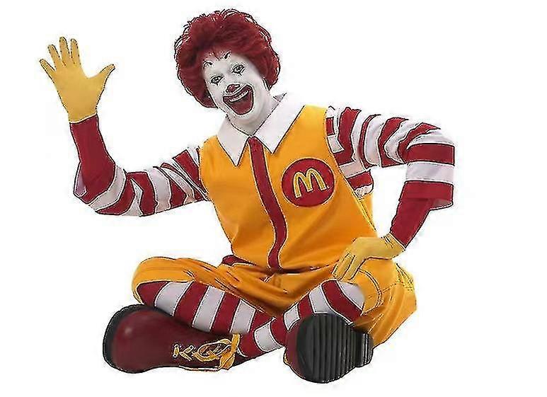 Mcdonald's Cosplay Costume Halloween Carnevale Adulto di alta qualità MTS L