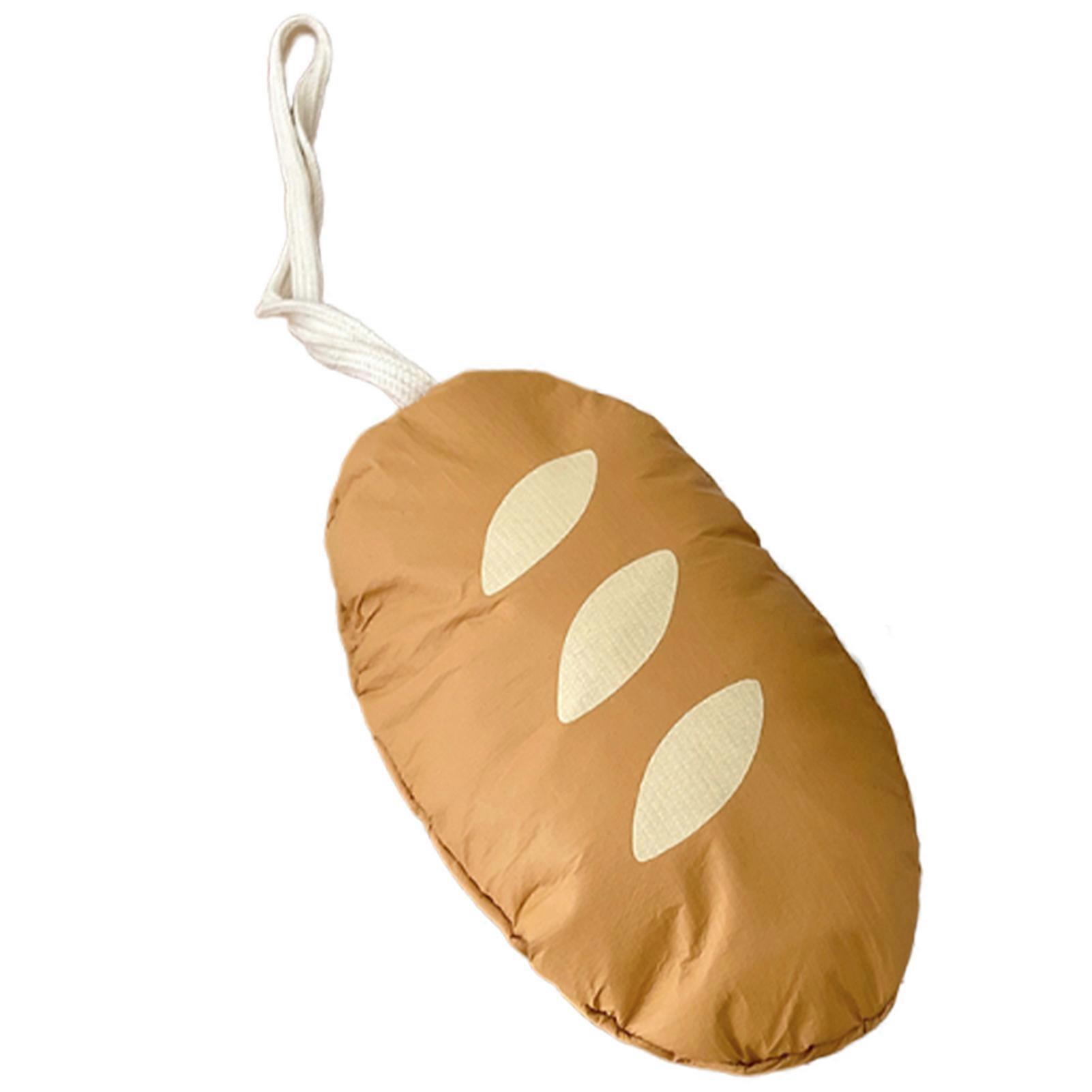 Foldable Bread Shaped Bag Multifunctional Tote Bag for Outdoor Shopping