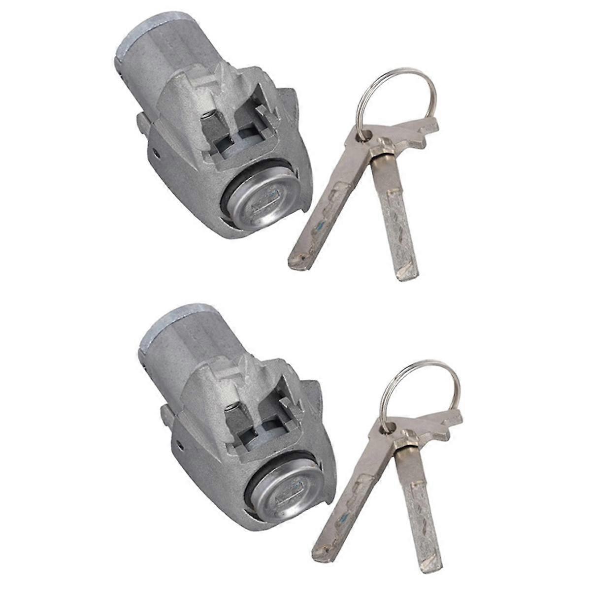 1647600177 Car Front Left Door Lock Cylinder with Keys for X164 W251 W164 R M-Class AL338 A16476001
