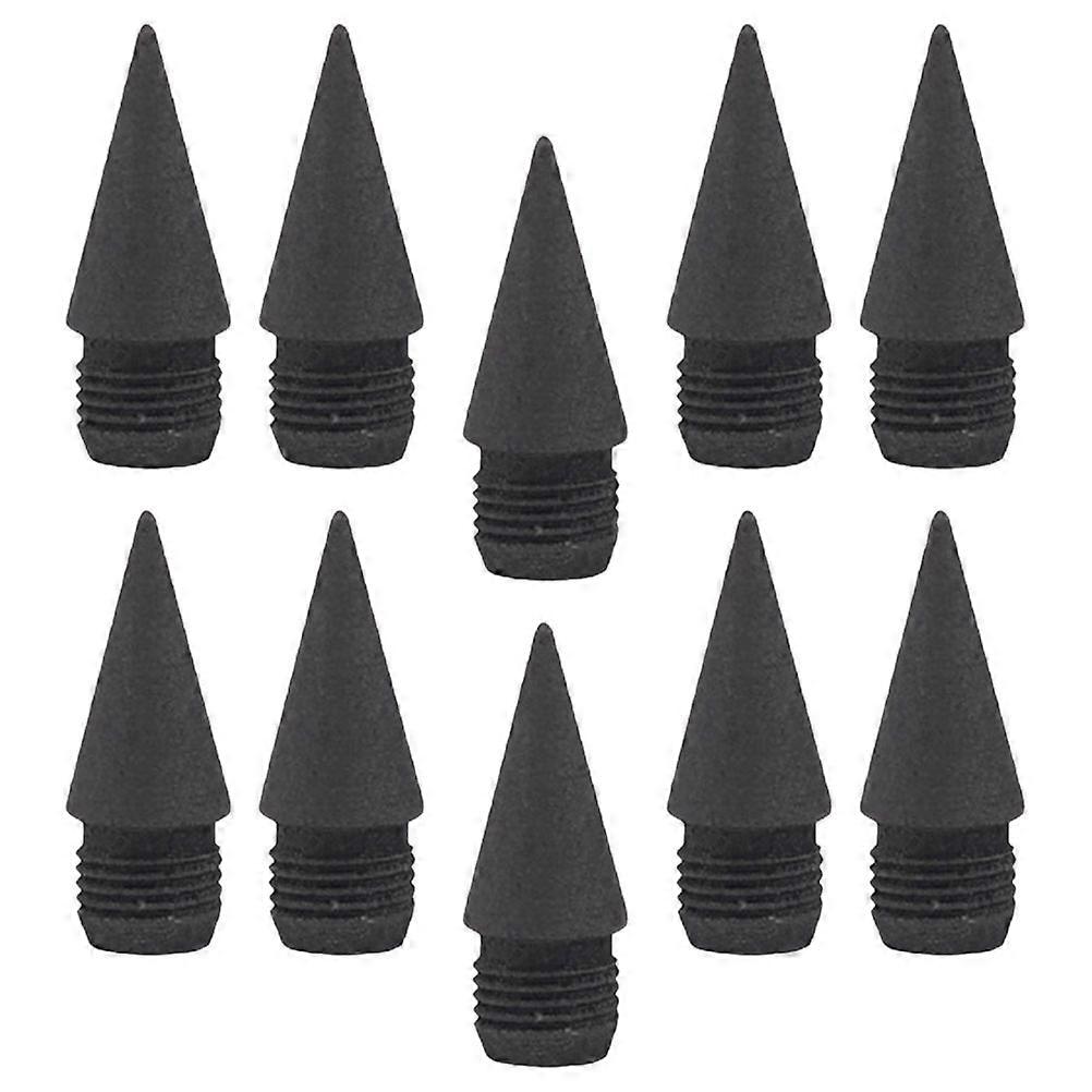 10Pcs Novelty Pen Nibs Graphite Nibs Pencil Inkless Tips Pencils Replacement Tips