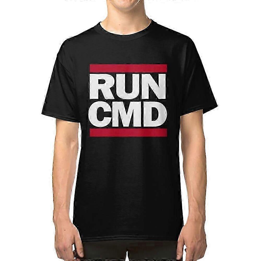 RUN CMD T-shirt Design retrô