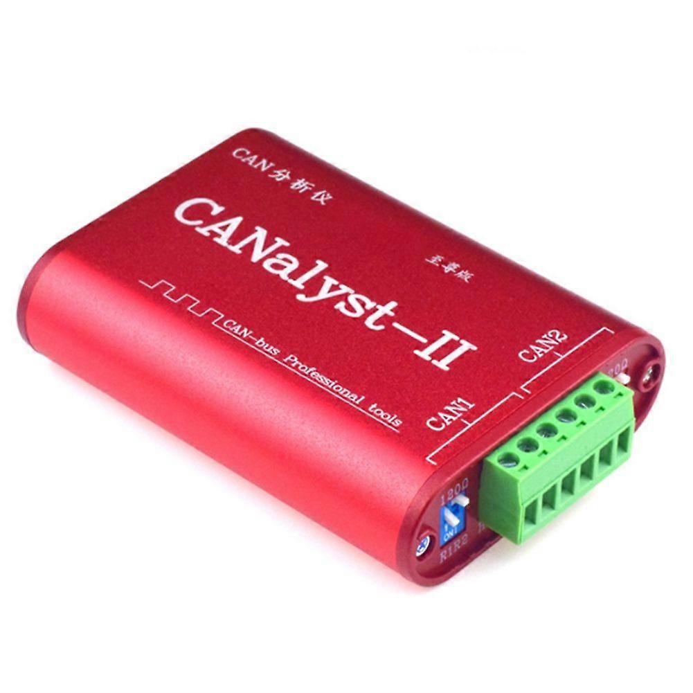 جهاز تحليل CAN CANOpen J1939 محول USBCAN-2II متوافق مع ZLG USB إلى CAN USBalyst-II