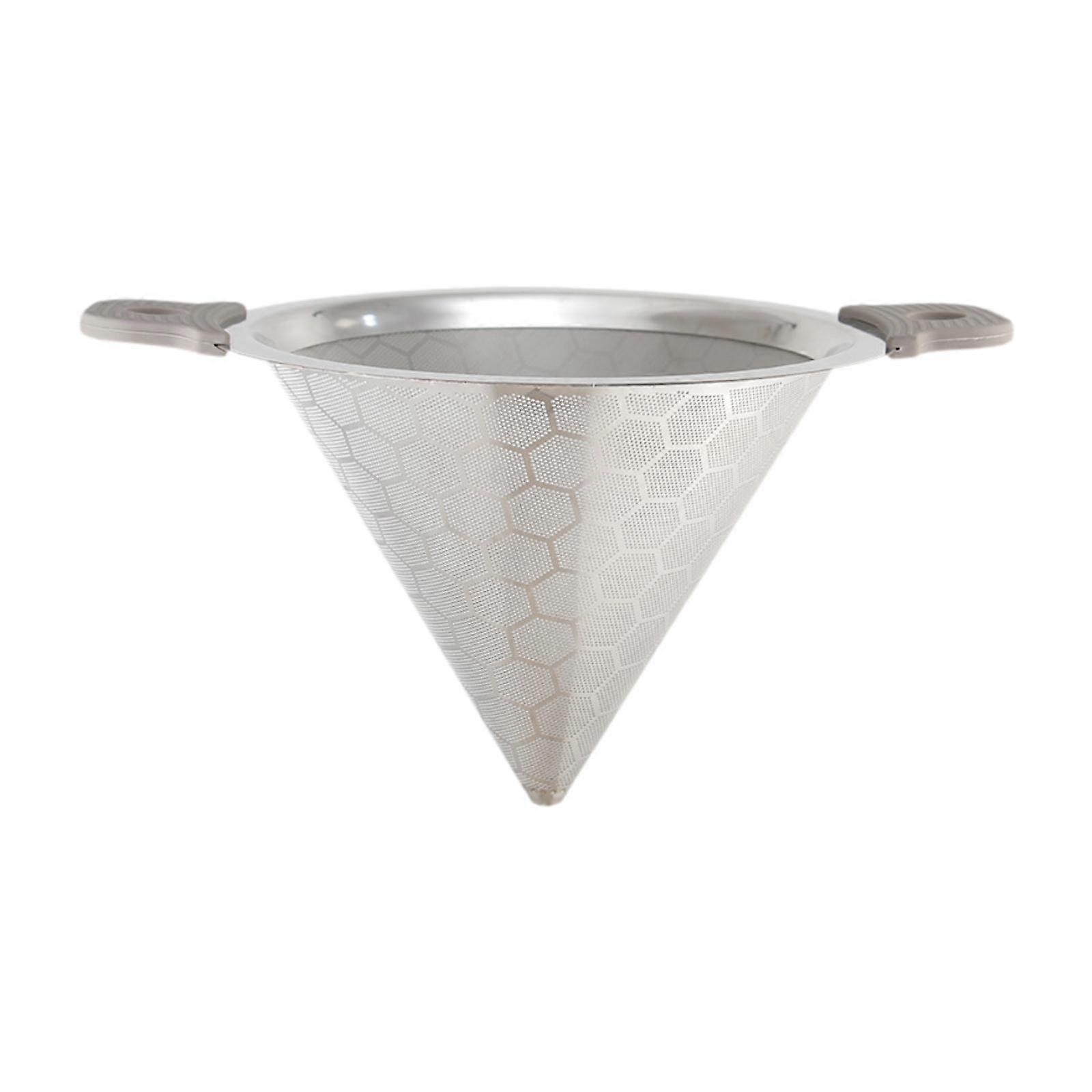 Coffee Dripper Double Handle Tea Leaf Funnel for Coffee Maker Cafe Espresso