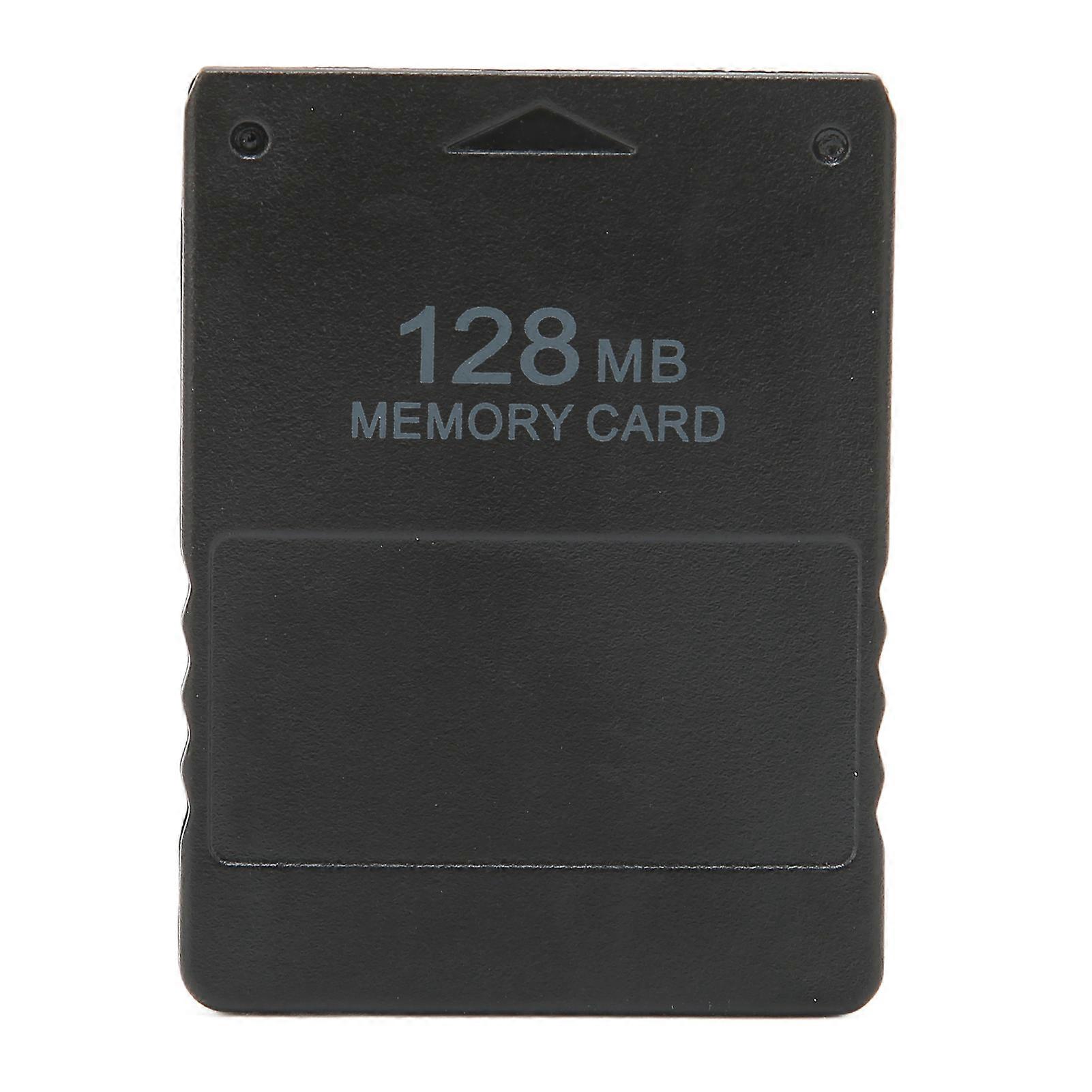 Game Console Memory Card 2 in 1 Plug and Play Stable Memory Card for PS2 Game Console128MB
