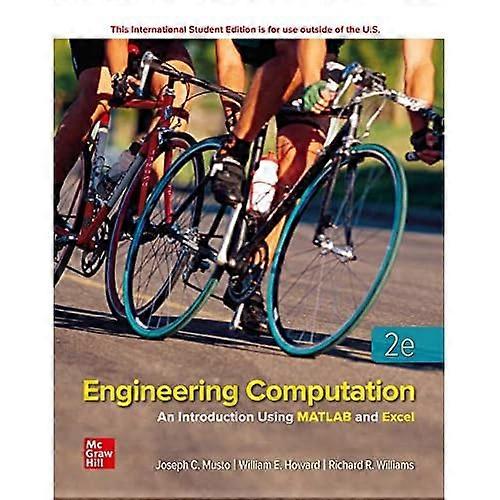 Computación de ingeniería de ISE: introducción al uso de MATLAB y Excel