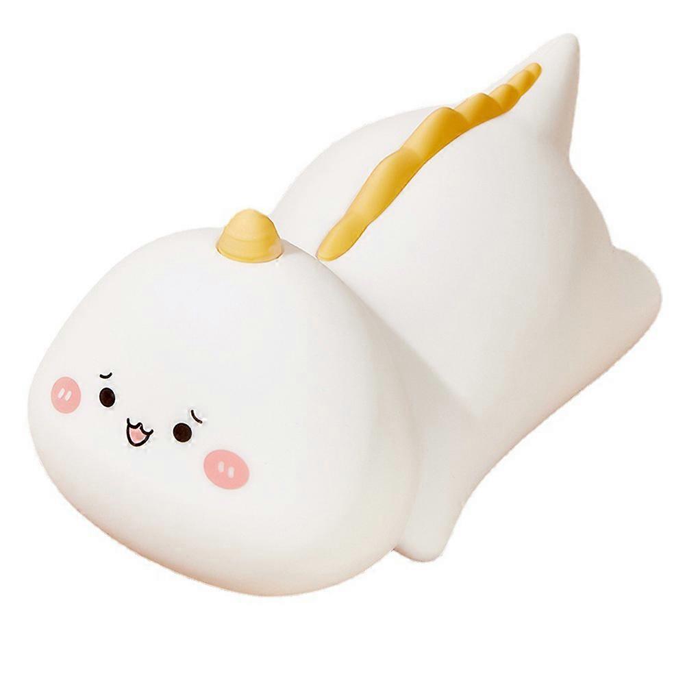 LED Soft Silicone USB Rechargeable Cute Night Light