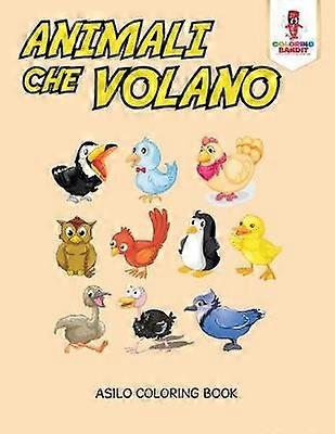 Animali Che Volano Asilo Coloring Book