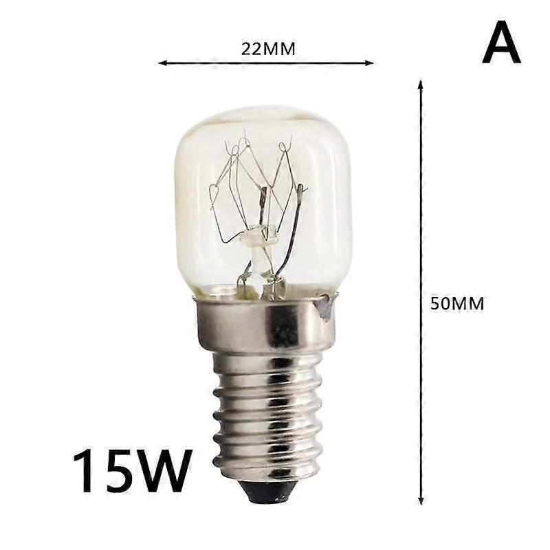 E14 15w 25w Oven Lamps Cooker Light Bulb Heat Resistant 220-240v High Temperature 300 Degr F9I9