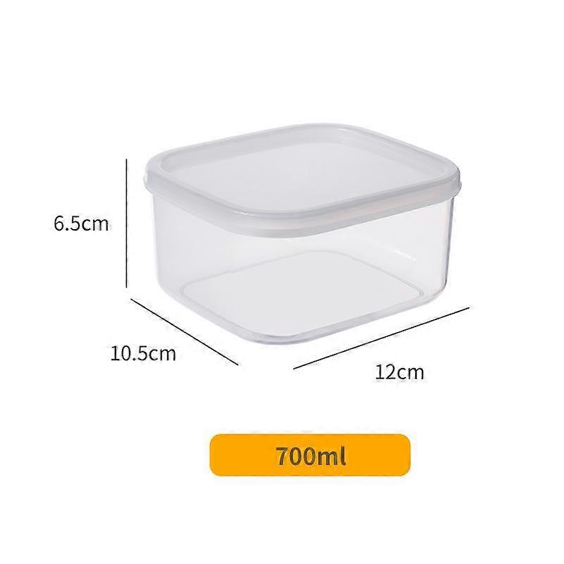 Multifunctional Fresh-keeping Box Refrigerator Special Freezer Box Household Kitchen Rectangular Sealed Transparent Storage Box