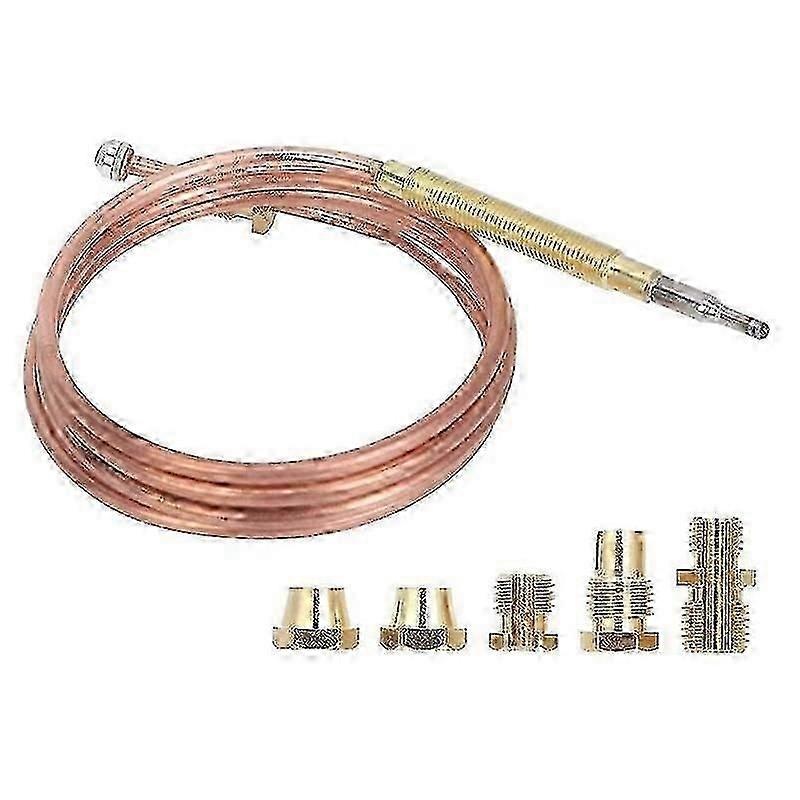 موقد غاز عالمي مزدوج حراري مع 5 قطع من المكسرات لتسخين موقد الغاز استبدال محول مزدوج حراري (haoyi