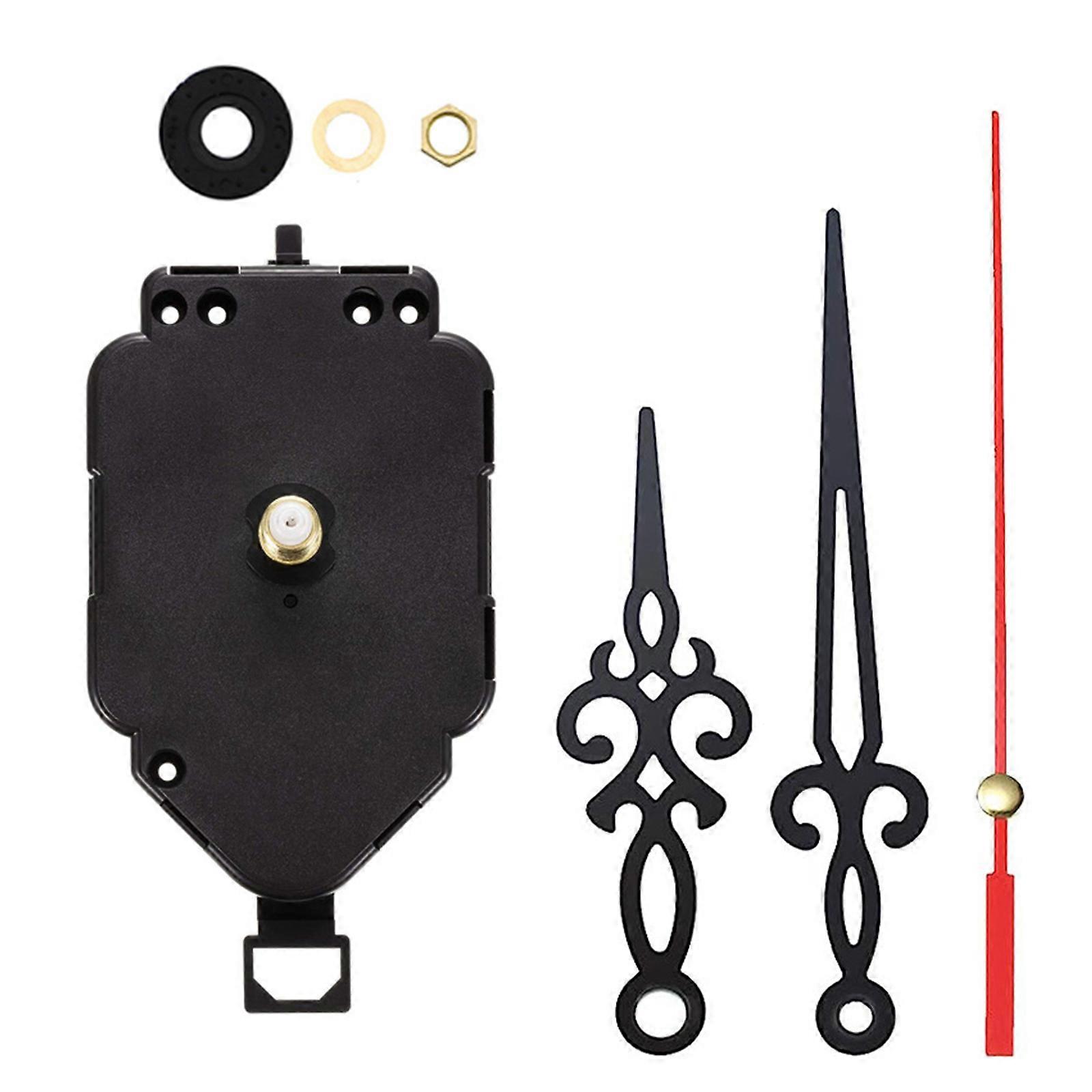 Quality Pendulum Clockwork Clock Movement Set with Metal Pointers for Clock Repair Parts DIY Project Accessories