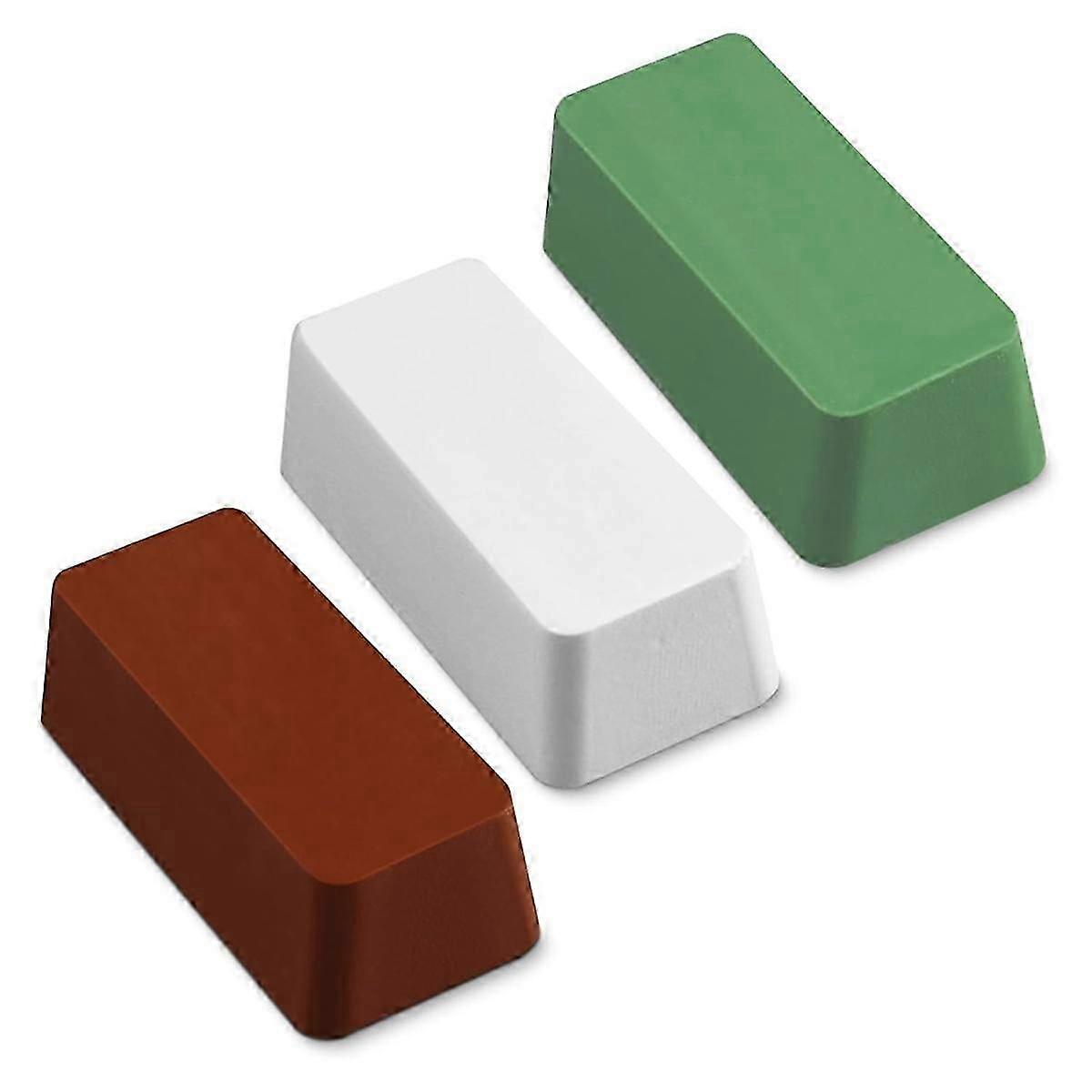 3Pcs Buffing Polishing Compound Kit for Metal Polish