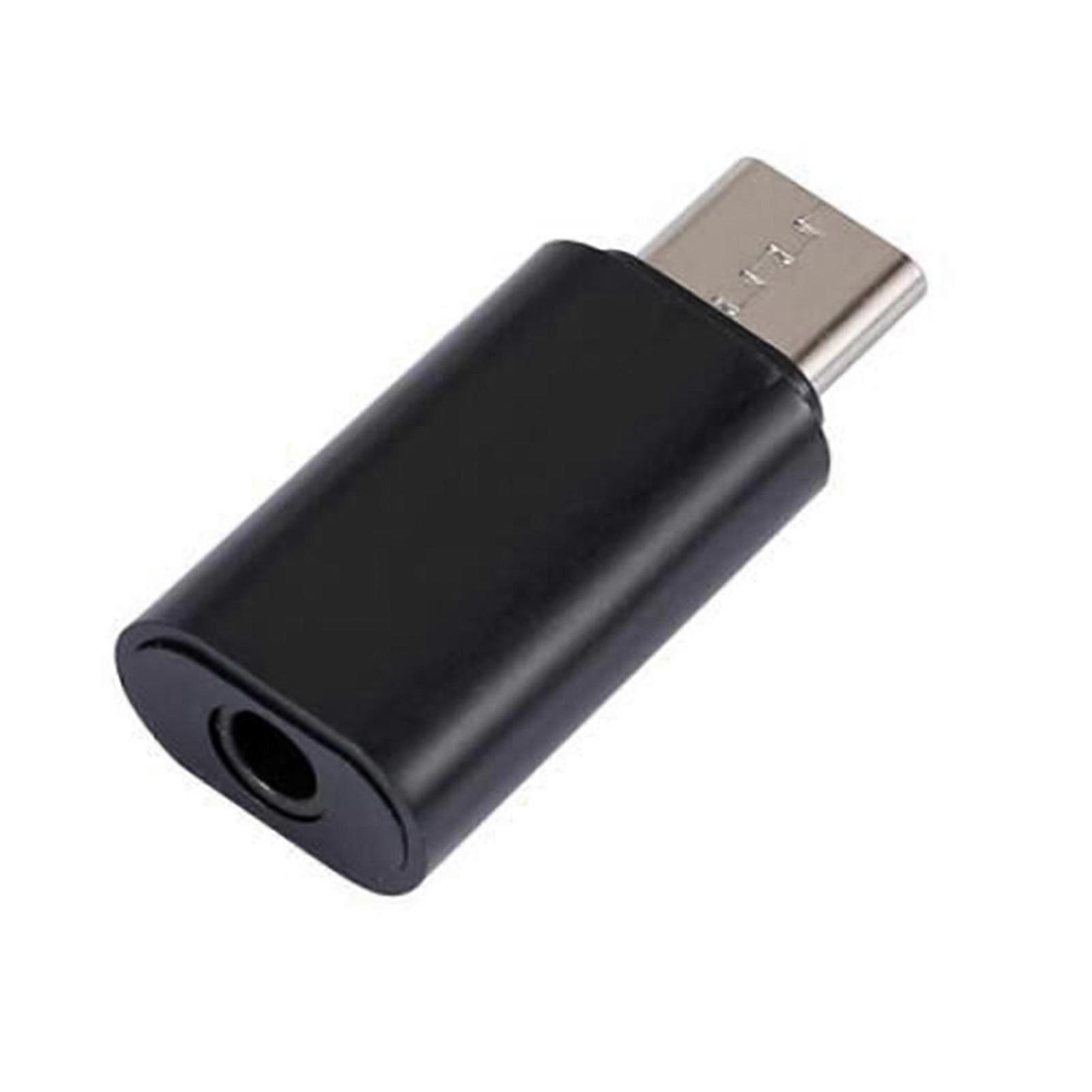 Adapter Portable Plug Play Mini Type C to 3.5mm Headphone Jack Audio Stereo Converter for Huawei