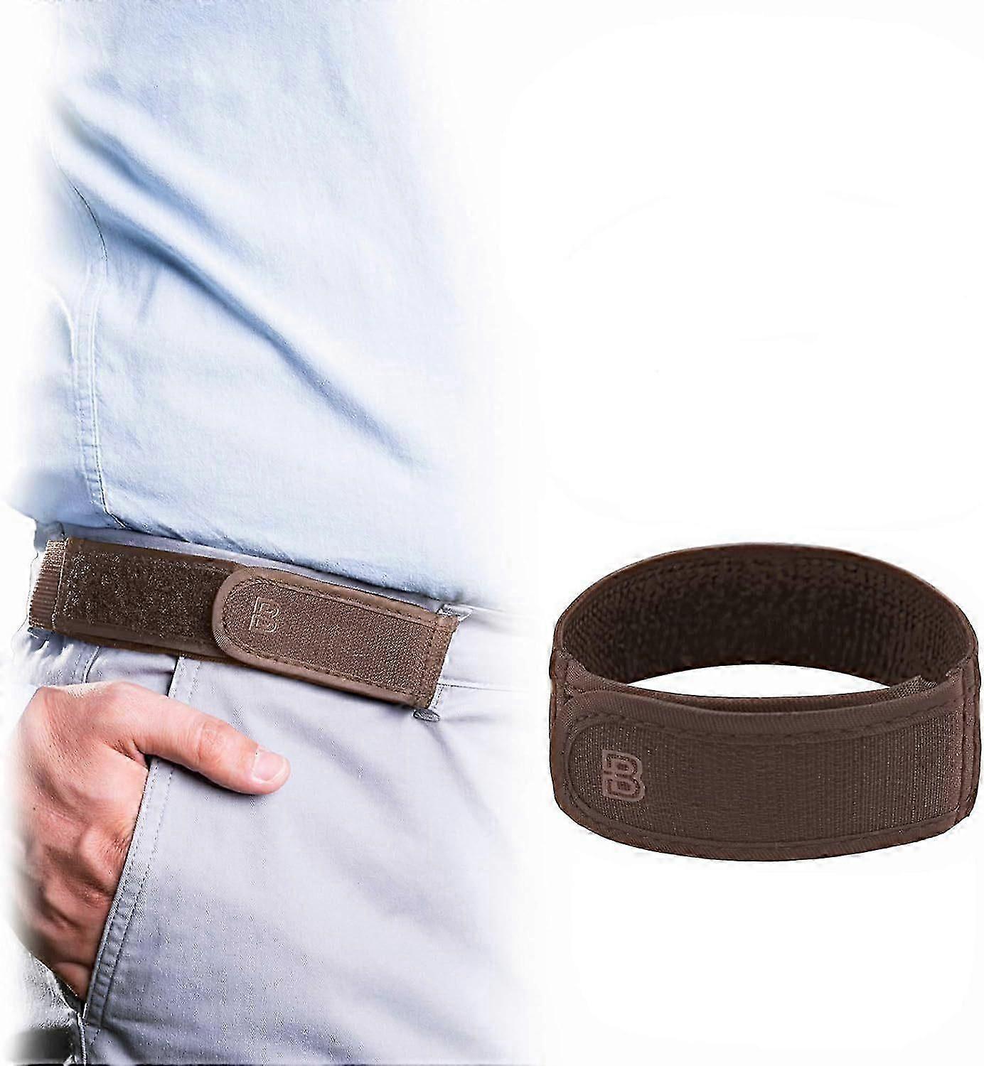 BeltBro Titan بدون حزام مطاطي مشبك للرجال يناسب 1.5 بوصة حلقات حزام الراحة