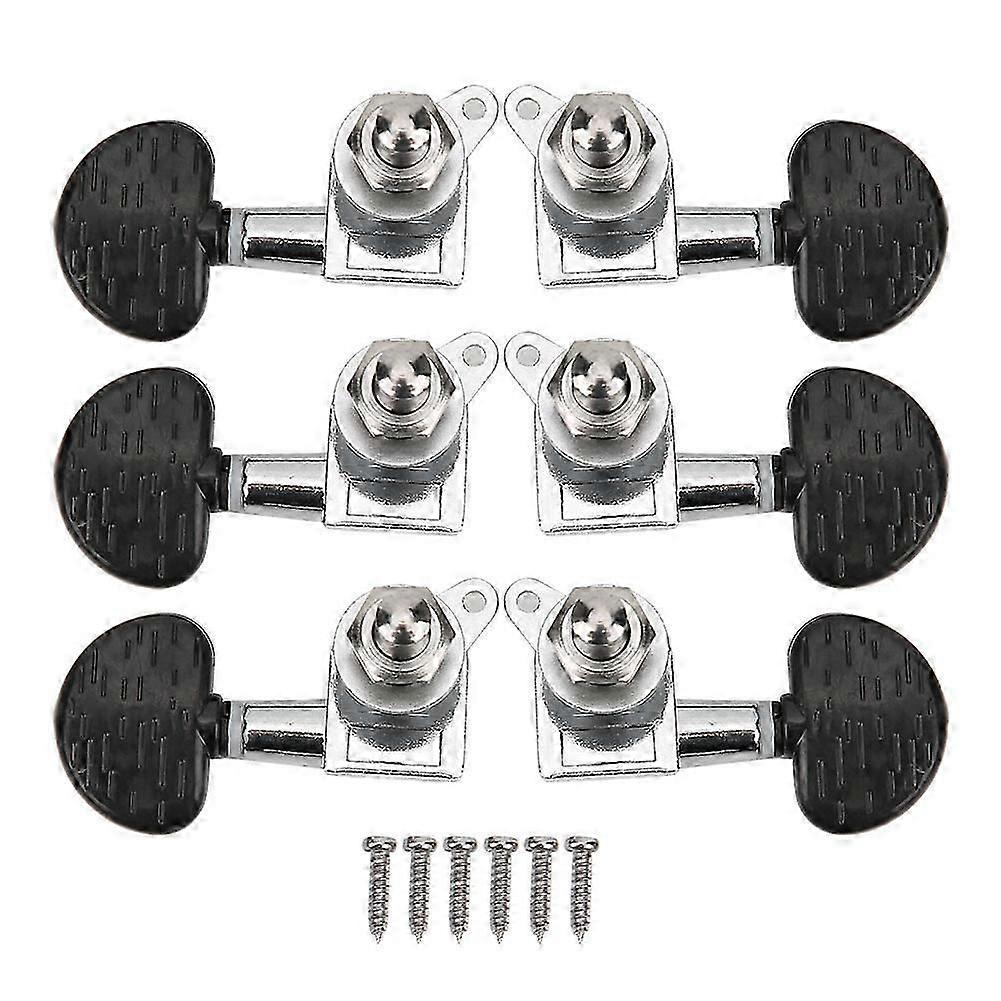 Guitar Tuning Pegs Head Tuners String Locking Knobs Suitable for Electric Classic IntrumentSemicircle