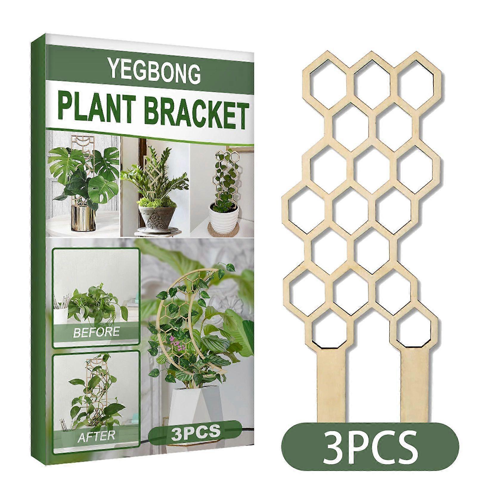 3 قطع حديقة نبات تعريشة المنزل خشبية بوعاء تسلق الروطان الإطار شرفة الديكور دعم زهرة الترتيب قوس