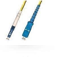 Connecting cord - MICRO CONNECT - LC/UPC - SC/UPC - Single-mode - Yellow